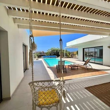 Maison Au Pied Du Calderon Hondo Avec Piscine Chauffee * Lajares